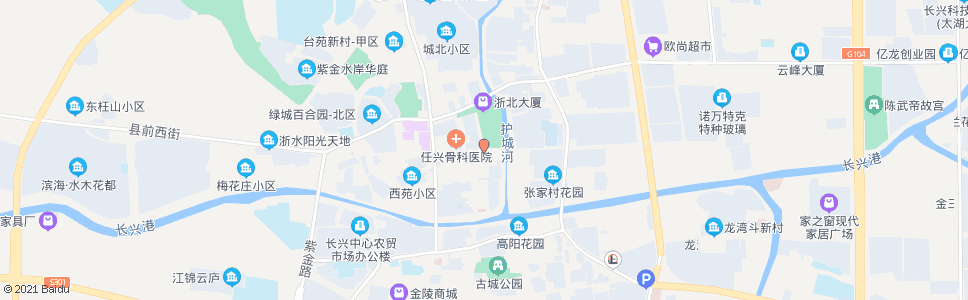 湖州中百一店_公交站地图_湖州公交_妙搜公交查询2024