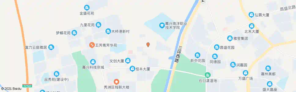 嘉兴木桥港路秀庄路_公交站地图_嘉兴公交_妙搜公交查询2024