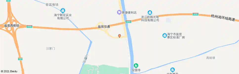 嘉兴盐湖公路收费站_公交站地图_嘉兴公交_妙搜公交查询2024