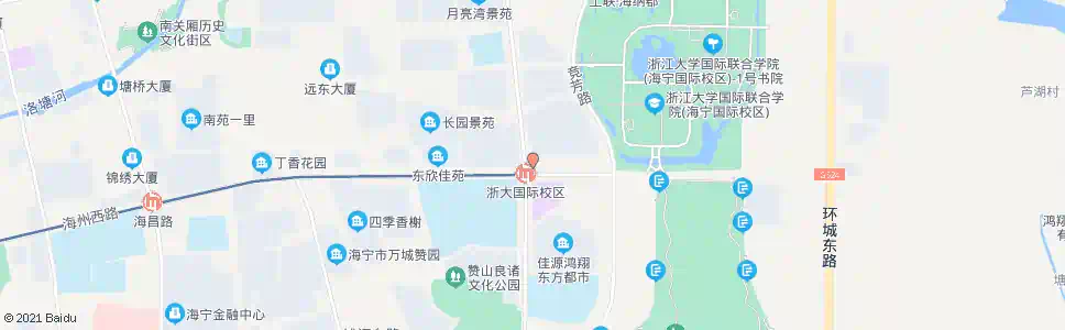 嘉兴碧云路海州路口(教育园区)_公交站地图_嘉兴公交_妙搜公交查询2024