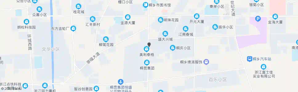 嘉兴庆丰南路中华路口_公交站地图_嘉兴公交_妙搜公交查询2024