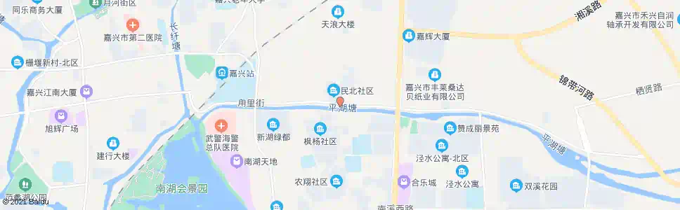 嘉兴民丰医院_公交站地图_嘉兴公交_妙搜公交查询2024