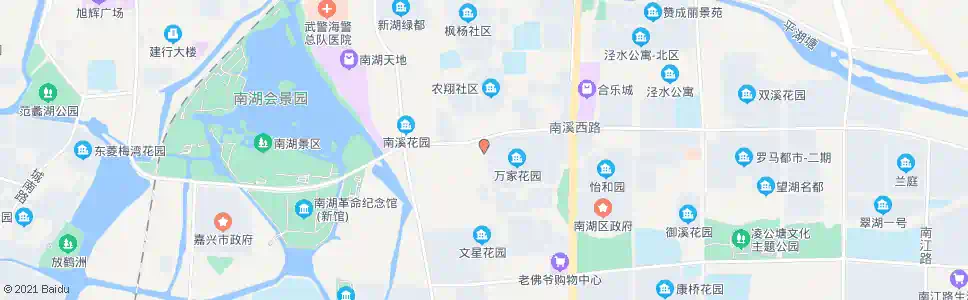 嘉兴万家花园西_公交站地图_嘉兴公交_妙搜公交查询2024