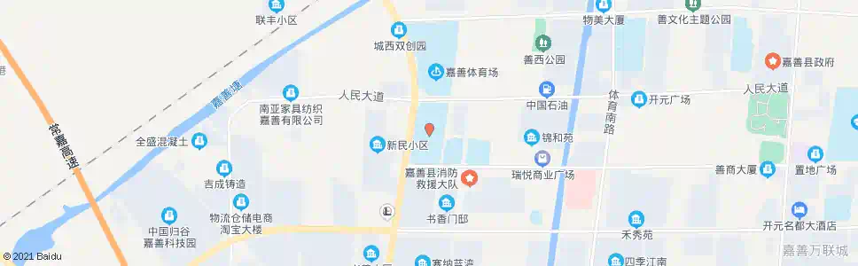 嘉兴嘉善中学_公交站地图_嘉兴公交_妙搜公交查询2024