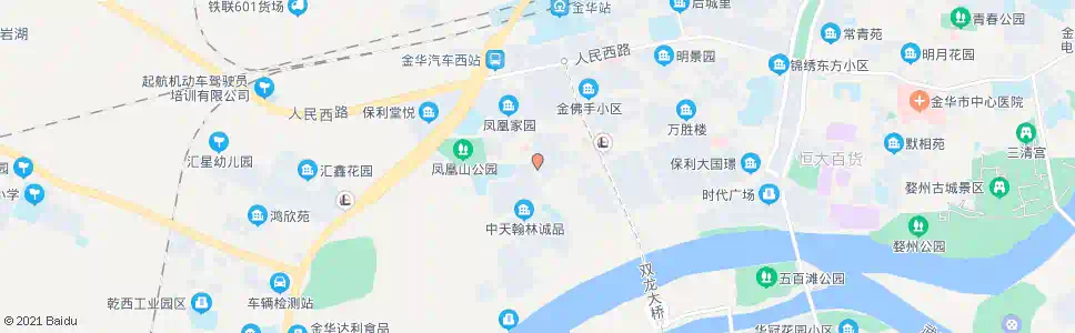 金华华山医院_公交站地图_金华公交_妙搜公交查询2024