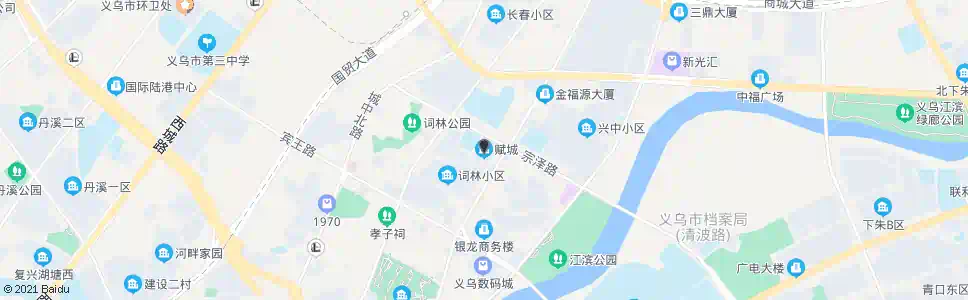 金华赋城小区_公交站地图_金华公交_妙搜公交查询2024