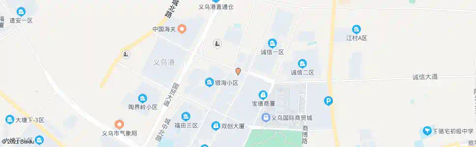 金华稠州诚信_公交站地图_金华公交_妙搜公交查询2024