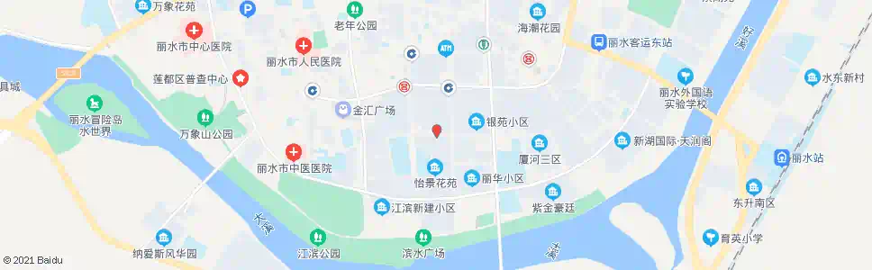 丽水怡景花园_公交站地图_丽水公交_妙搜公交查询2024