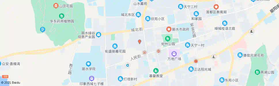 丽水接官亭小区_公交站地图_丽水公交_妙搜公交查询2024