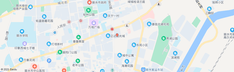 丽水区公安分局西_公交站地图_丽水公交_妙搜公交查询2024