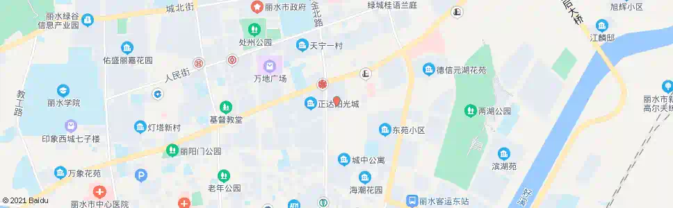 丽水区公安分局西_公交站地图_丽水公交_妙搜公交查询2024