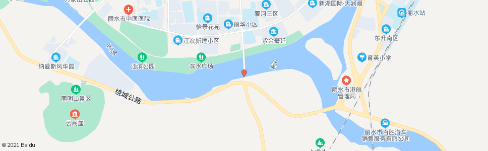 丽水紫金大桥_公交站地图_丽水公交_妙搜公交查询2024