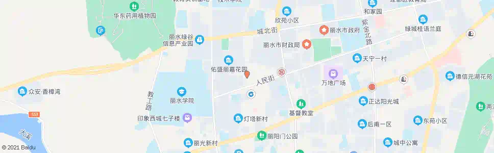 丽水灯塔村_公交站地图_丽水公交_妙搜公交查询2024