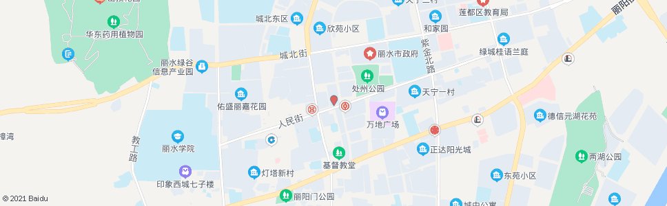 丽水市公安局_公交站地图_丽水公交_妙搜公交查询2024