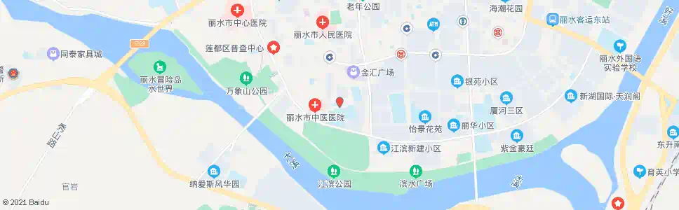 丽水培红幼儿园_公交站地图_丽水公交_妙搜公交查询2024