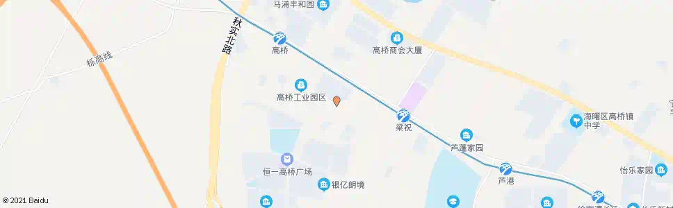 宁波高桥工业区_公交站地图_宁波公交_妙搜公交查询2024