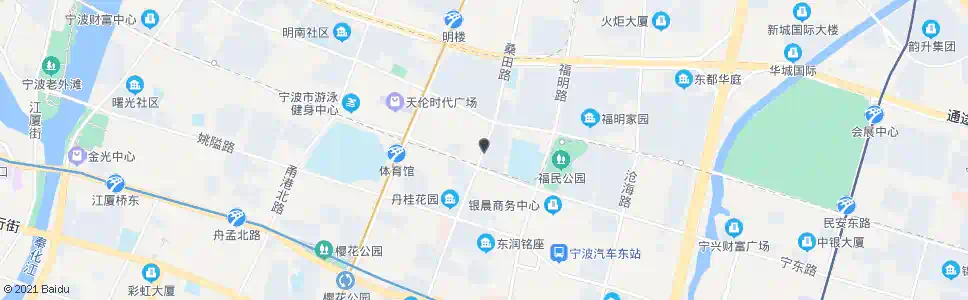 宁波锦苑小区东_公交站地图_宁波公交_妙搜公交查询2024