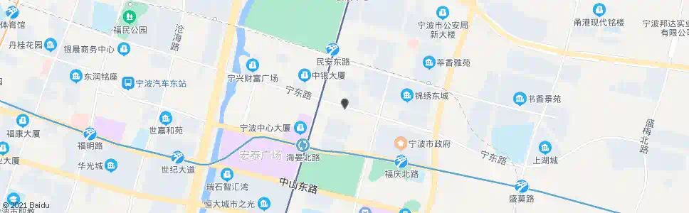 宁波海港花园_公交站地图_宁波公交_妙搜公交查询2024