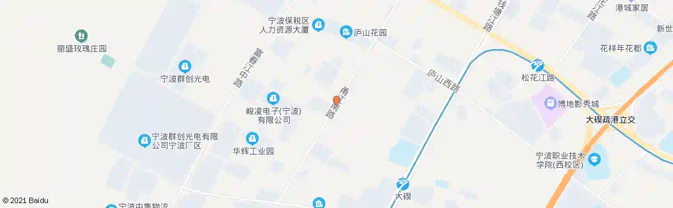 宁波茅洋山路_公交站地图_宁波公交_妙搜公交查询2024