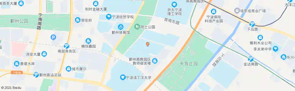 宁波宁波卫生学院(宁波中学)_公交站地图_宁波公交_妙搜公交查询2024