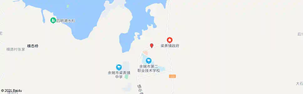 宁波梁弄敬老院_公交站地图_宁波公交_妙搜公交查询2024