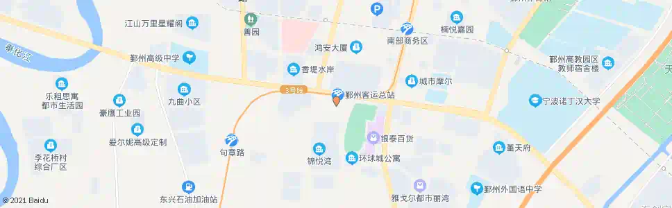 宁波鄞州客运总站_公交站地图_宁波公交_妙搜公交查询2024