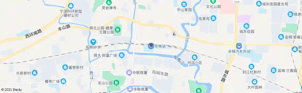 宁波余姚大道_公交站地图_宁波公交_妙搜公交查询2024