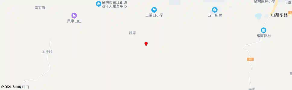 宁波三溪口南_公交站地图_宁波公交_妙搜公交查询2024