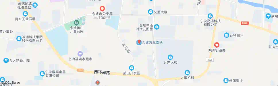 宁波余姚汽车南站_公交站地图_宁波公交_妙搜公交查询2024