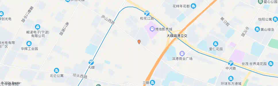 宁波庐山中路_公交站地图_宁波公交_妙搜公交查询2024