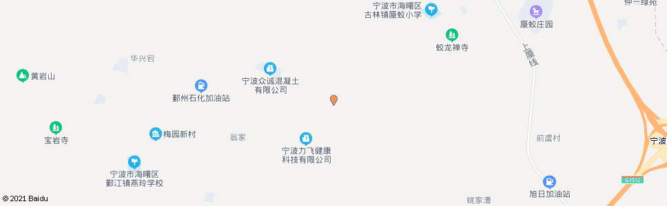 宁波三星村(湖汇山)_公交站地图_宁波公交_妙搜公交查询2024