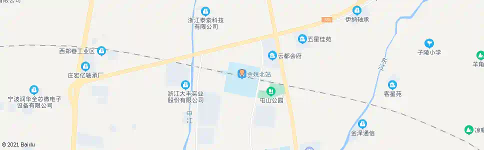 宁波高铁余姚北站_公交站地图_宁波公交_妙搜公交查询2024