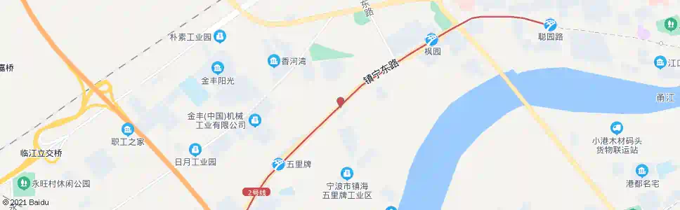 宁波虹桥新村_公交站地图_宁波公交_妙搜公交查询2024