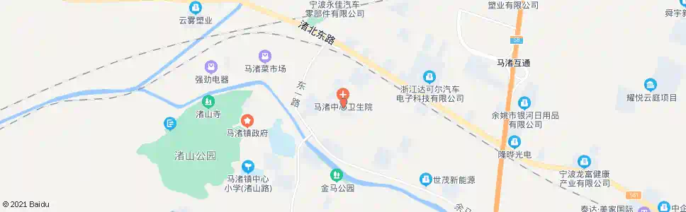 宁波马渚卫生院_公交站地图_宁波公交_妙搜公交查询2024