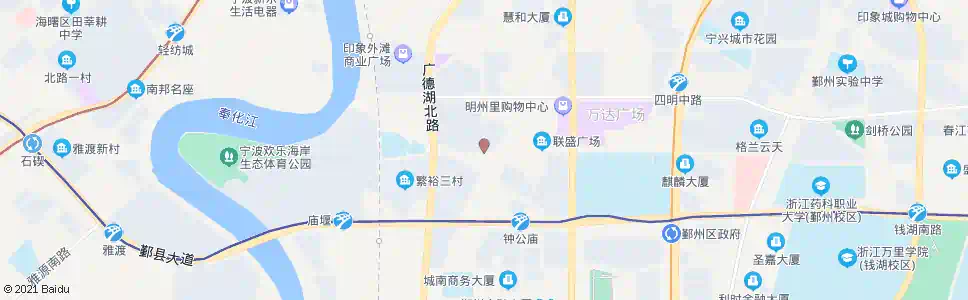 宁波保丰路_公交站地图_宁波公交_妙搜公交查询2024