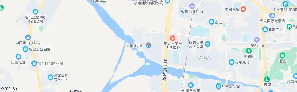 绍兴青甸湖小区_公交站地图_绍兴公交_妙搜公交查询2024