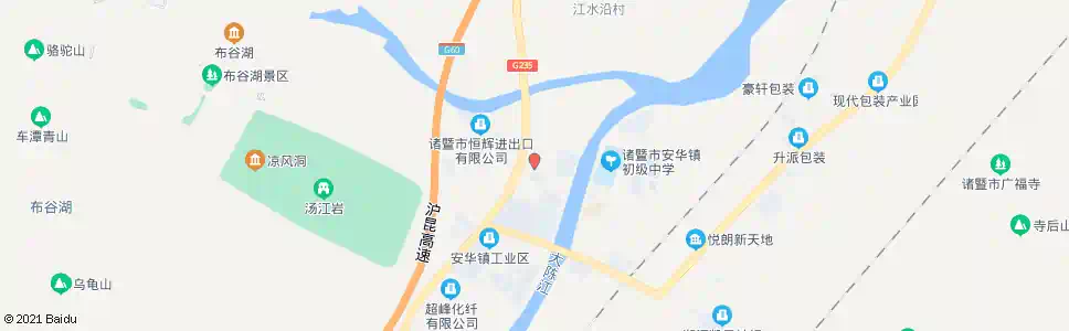 绍兴安华路口_公交站地图_绍兴公交_妙搜公交查询2024