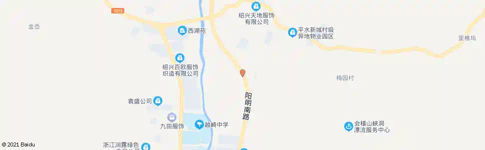 绍兴梅园村_公交站地图_绍兴公交_妙搜公交查询2024