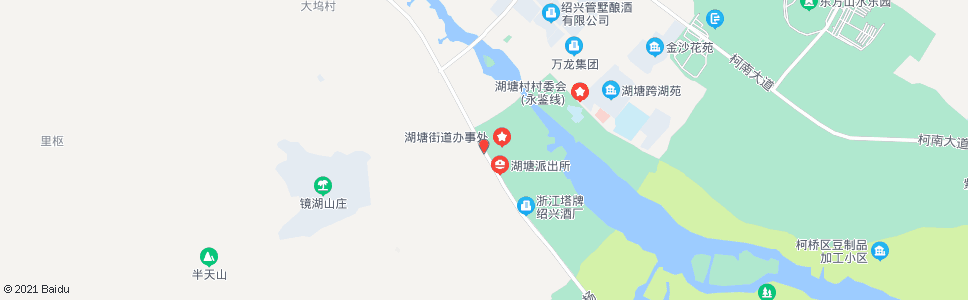 绍兴湖塘街道_公交站地图_绍兴公交_妙搜公交查询2024