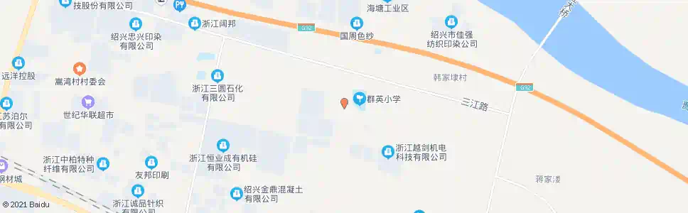 绍兴姚家埭_公交站地图_绍兴公交_妙搜公交查询2024