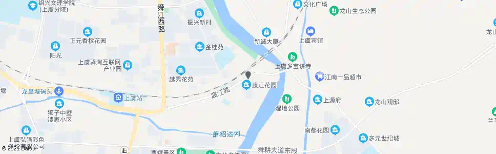 绍兴渡江花园_公交站地图_绍兴公交_妙搜公交查询2024