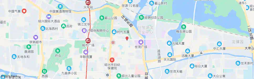 绍兴越都名园_公交站地图_绍兴公交_妙搜公交查询2024