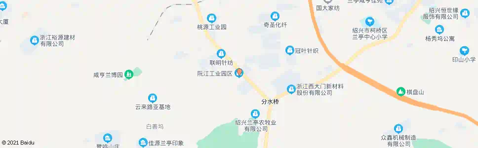 绍兴兰江工业园区_公交站地图_绍兴公交_妙搜公交查询2024