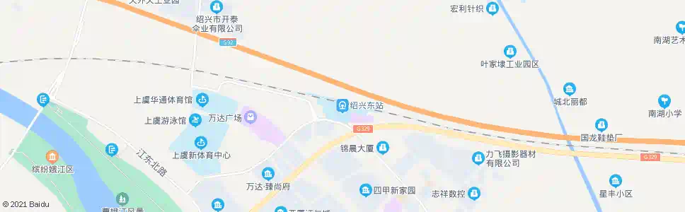 绍兴富东_公交站地图_绍兴公交_妙搜公交查询2024