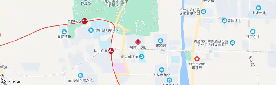 绍兴市政府_公交站地图_绍兴公交_妙搜公交查询2024