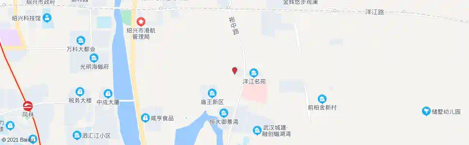 绍兴洋江前村_公交站地图_绍兴公交_妙搜公交查询2024