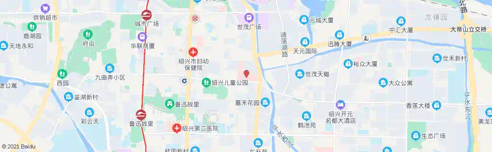 绍兴中医院_公交站地图_绍兴公交_妙搜公交查询2024