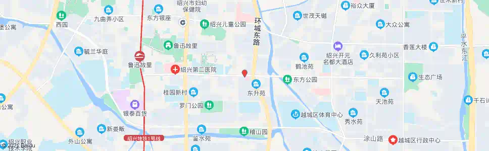 绍兴延安路环岛_公交站地图_绍兴公交_妙搜公交查询2024