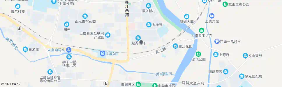 绍兴舜秀路天城市场_公交站地图_绍兴公交_妙搜公交查询2024