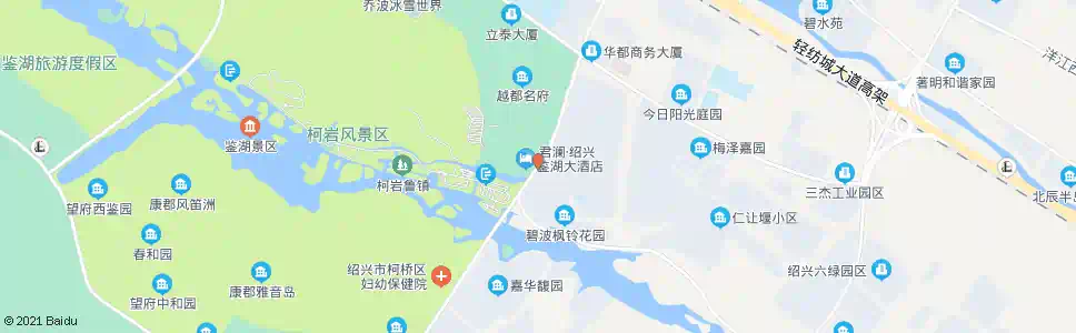 绍兴柯岩景区_公交站地图_绍兴公交_妙搜公交查询2024